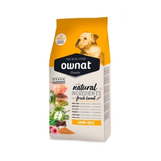 OWNAT CLASSIC LAMB & RICE PERROS