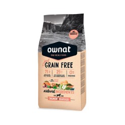 OWNAT JUST GRAIN FREE SALMON Y SEAFOOD PERROS