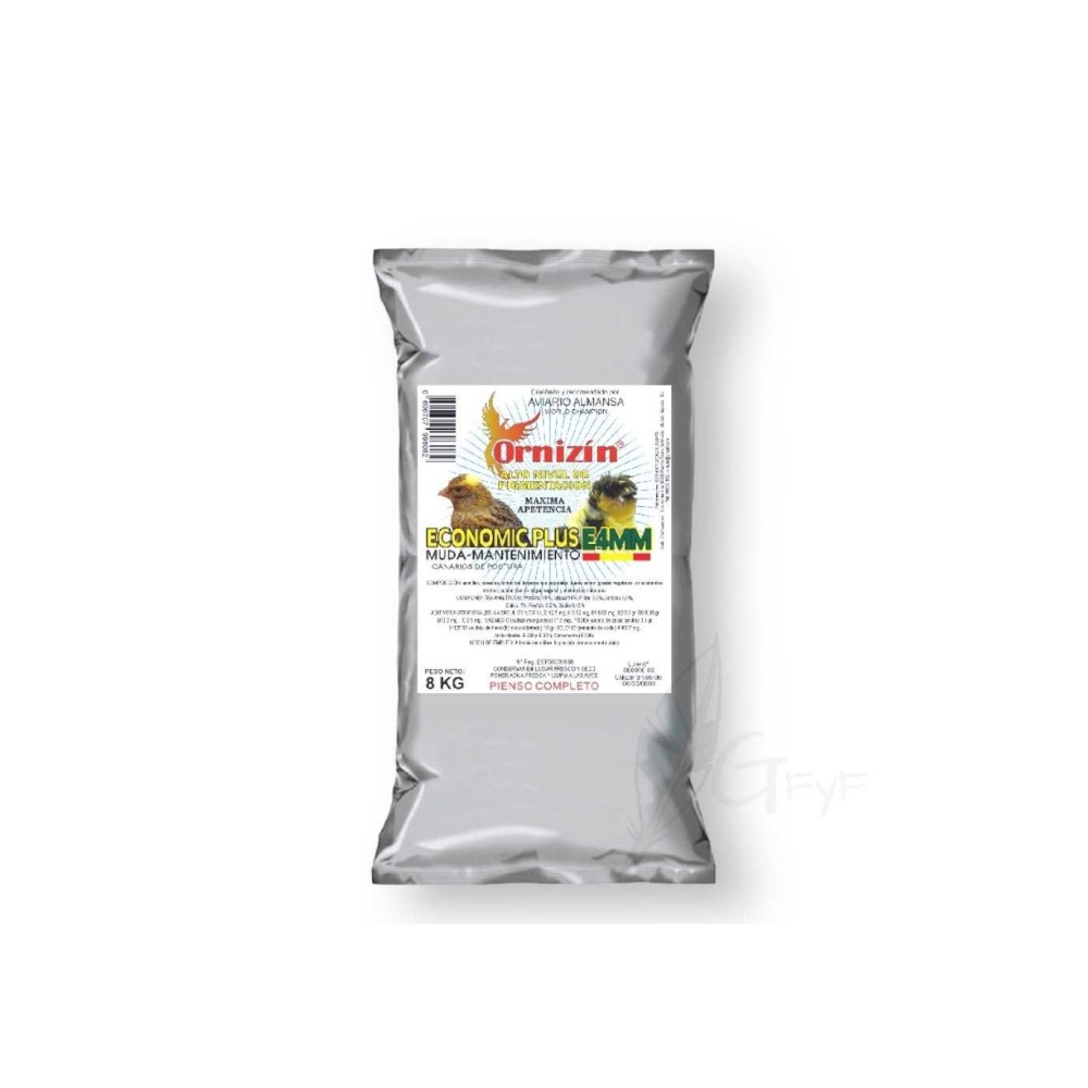 Ornizin Pienso Econatur E4MM 8kg
