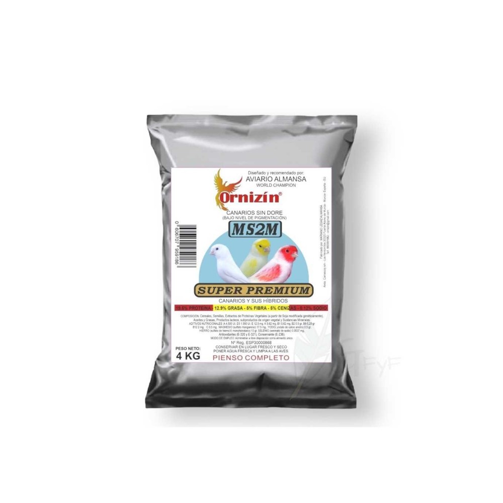 Ornizin Pienso MS2M 4kg