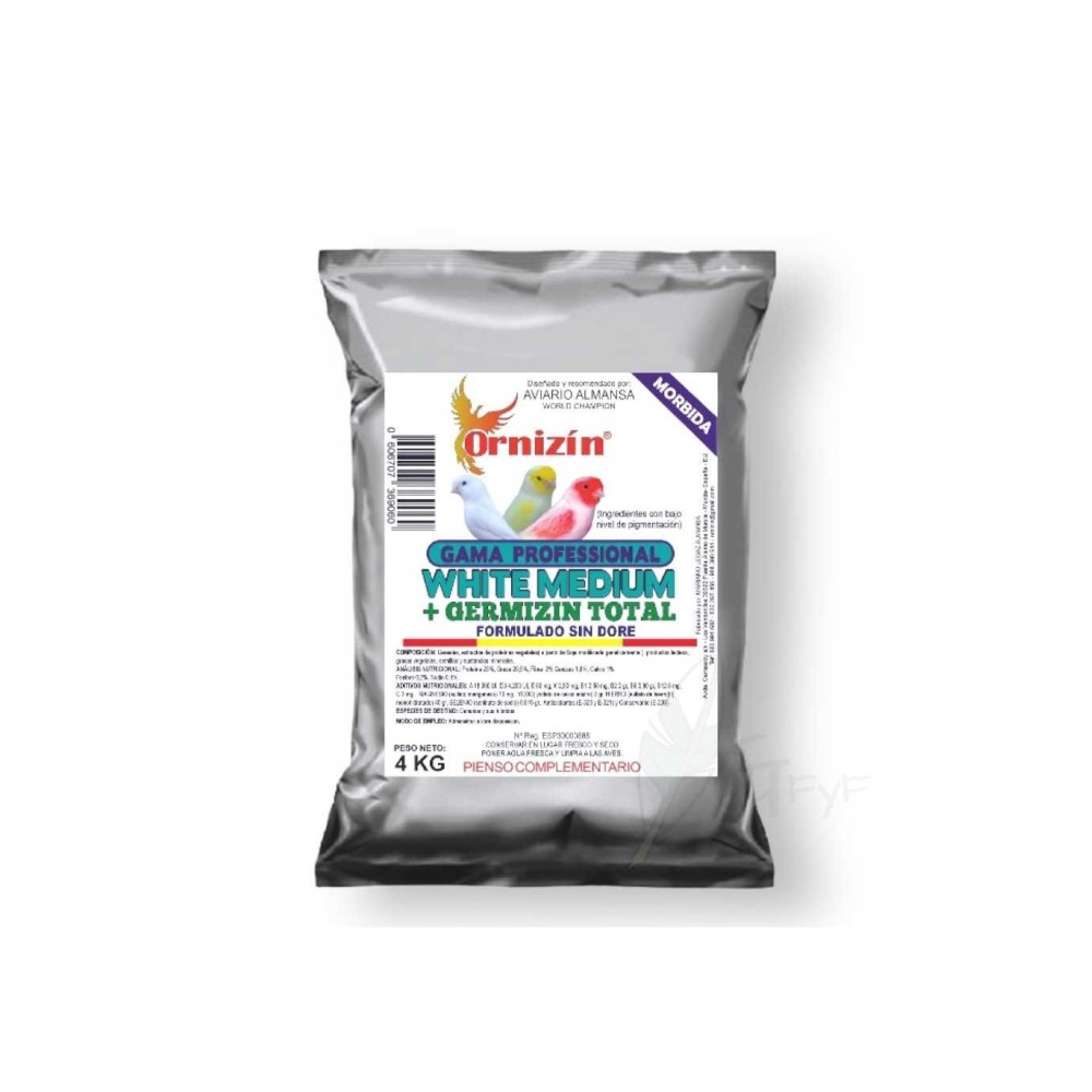 White Medium con Germizin Ornizin