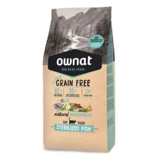 OWNAT GRAIN FREE JUST ESTERILIZED FISH
