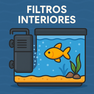 Filtros interiores para acuarios